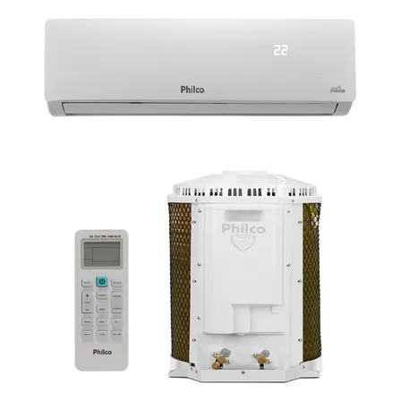 Ar Condicionado Split Philco Hi Wall Inverter 12.000 Btu/h Frio Monofásico Branco Pac12fc 220v