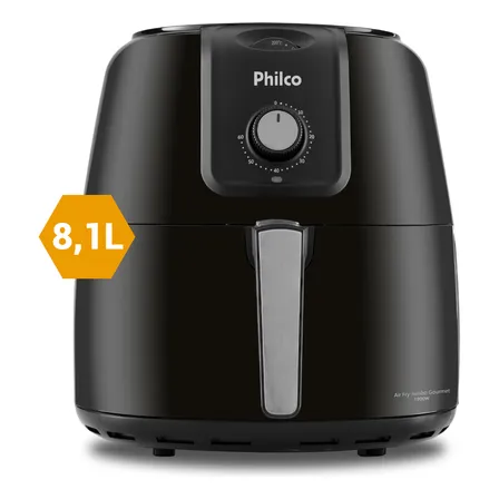 Fritadeira Air Fryer Philco 8,1l Sem Óleo Pfr13p