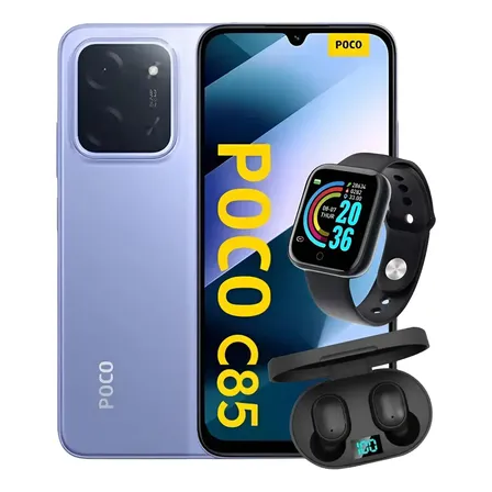 Smartphone Xiaomi Poco C85 256gb Lançamento 2026 Top + Nota