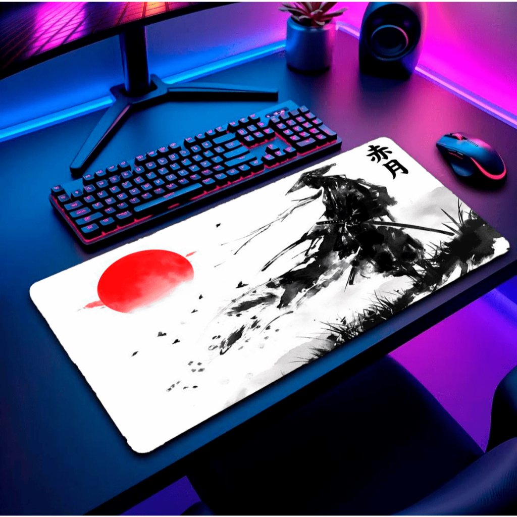 Mouse Pad RGB Grande Gamer Mousepad Personalizado Apoio Ergonômico Para Escritorio Alta Resolução Varias Estampas
