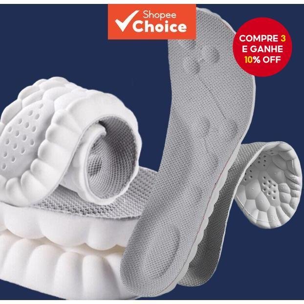 Palmilhas Ortopédicas De Látex Com Suporte De Arco , Almofadas Respiráveis Antiodor Para Conforto O Dia Todo