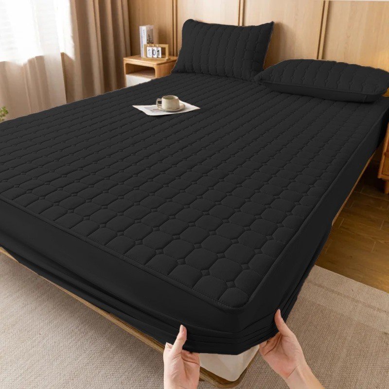 Protetor Impermeável Capa Colchão Matelada Cama Quarto Solteiro, Casal, Queen, King com Elástico