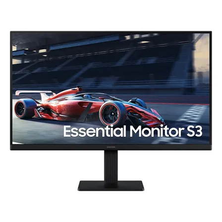 Monitor Gamer Samsung 24  Fhd,100 Hz, Hdmi, Vga,preto, S3 127/220v