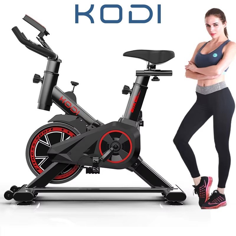 Bicicleta Spinning Ergométrica Academia Fitness Casa Treino Silenciosa Ajustável 120kg V3