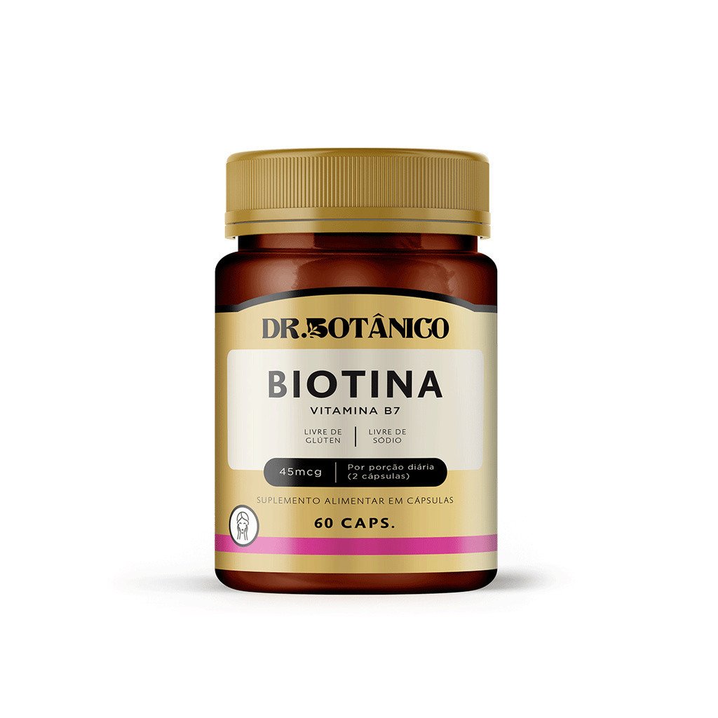 BIOTINA 45MCG 60 CAPSULAS DR BOTANICO