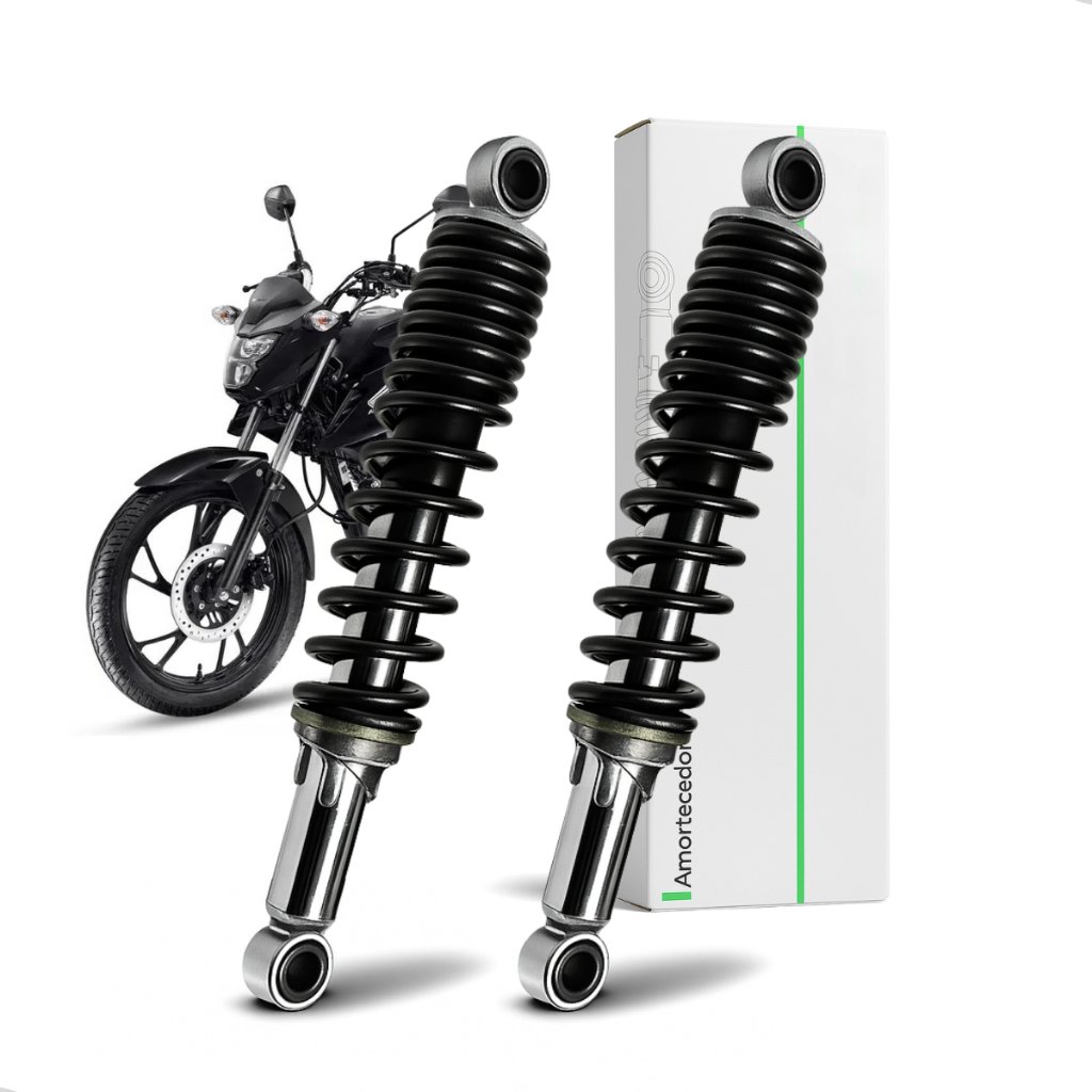 Par Amortecedor Traseiro Honda Cg Titan Fan 125 150 160 2004 a 2025