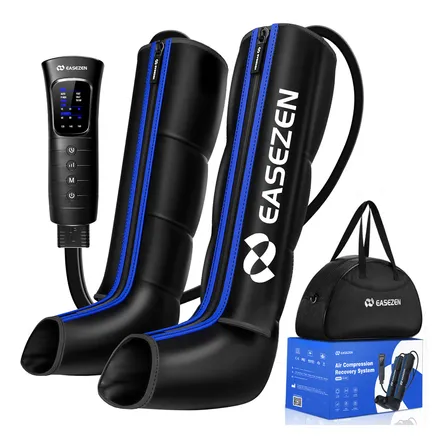 Bota De Compressao Pneumatica Massageador Pes Portatil