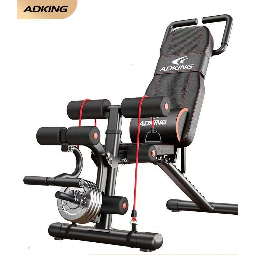 Banco Banqueta De Musculação E Academia Regulável carga 400KG 12x1 Reto Declinado Inclinado 9 Graus Para academia