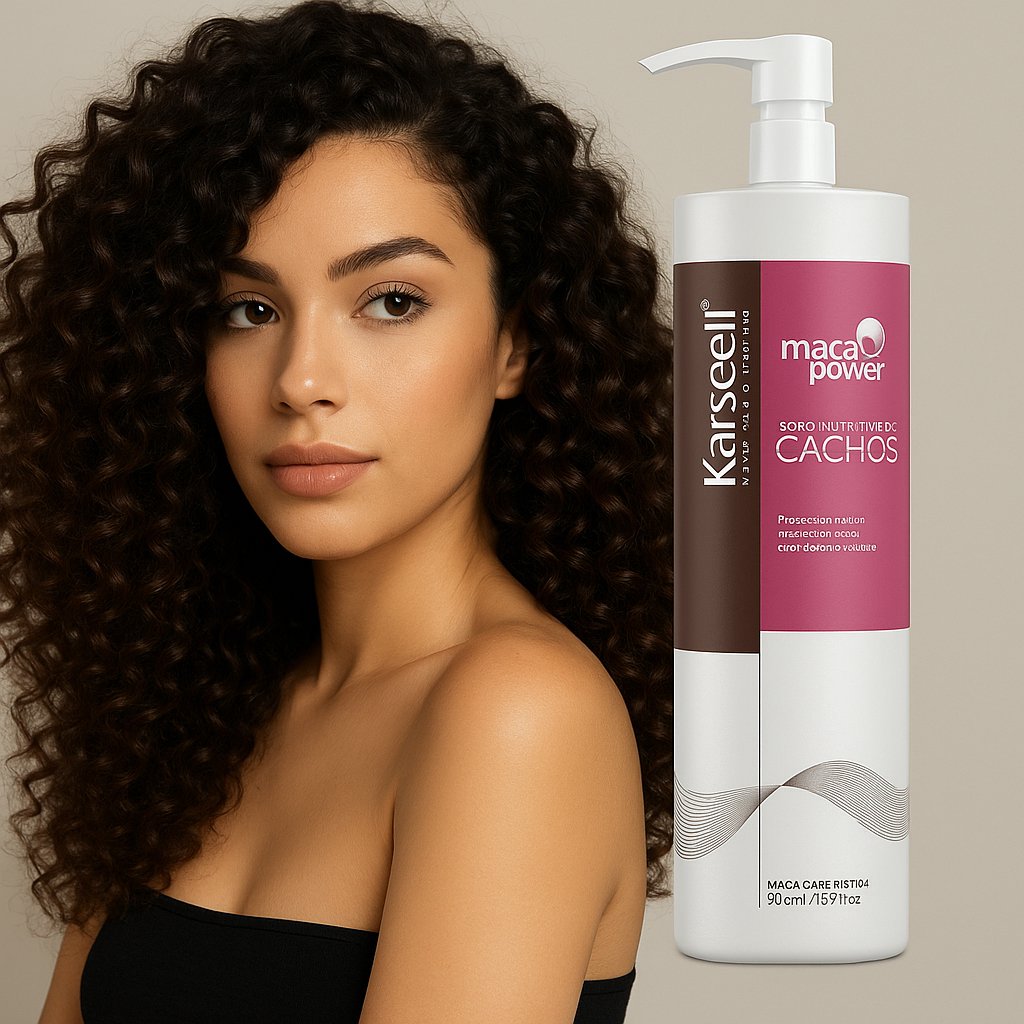 Hidratante e restauradora Ativador De Cachos Karseell - 500g Original de Alta Qualidade-Profissional
