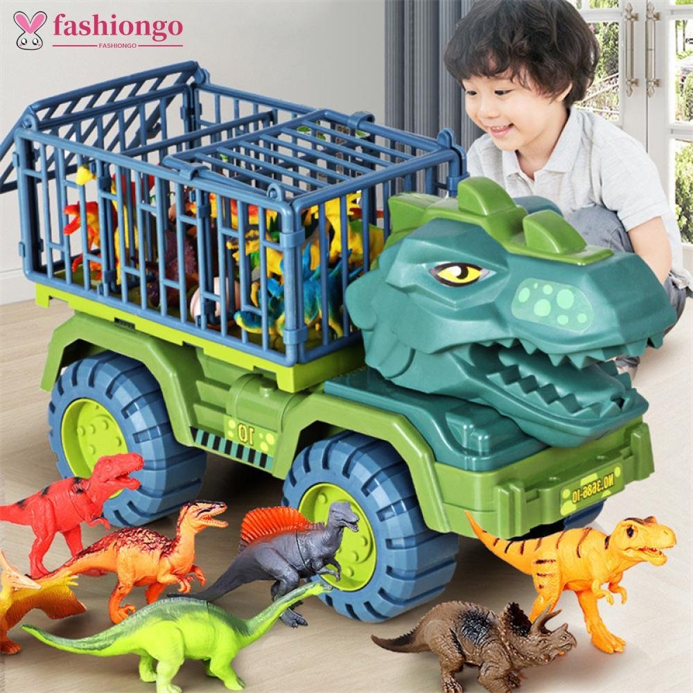Crianças Brinquedos Do Carro Tamanho Grande Transporte Engenheiro Dinossauro Escavadeira Veículos Caminhão Brinquedo