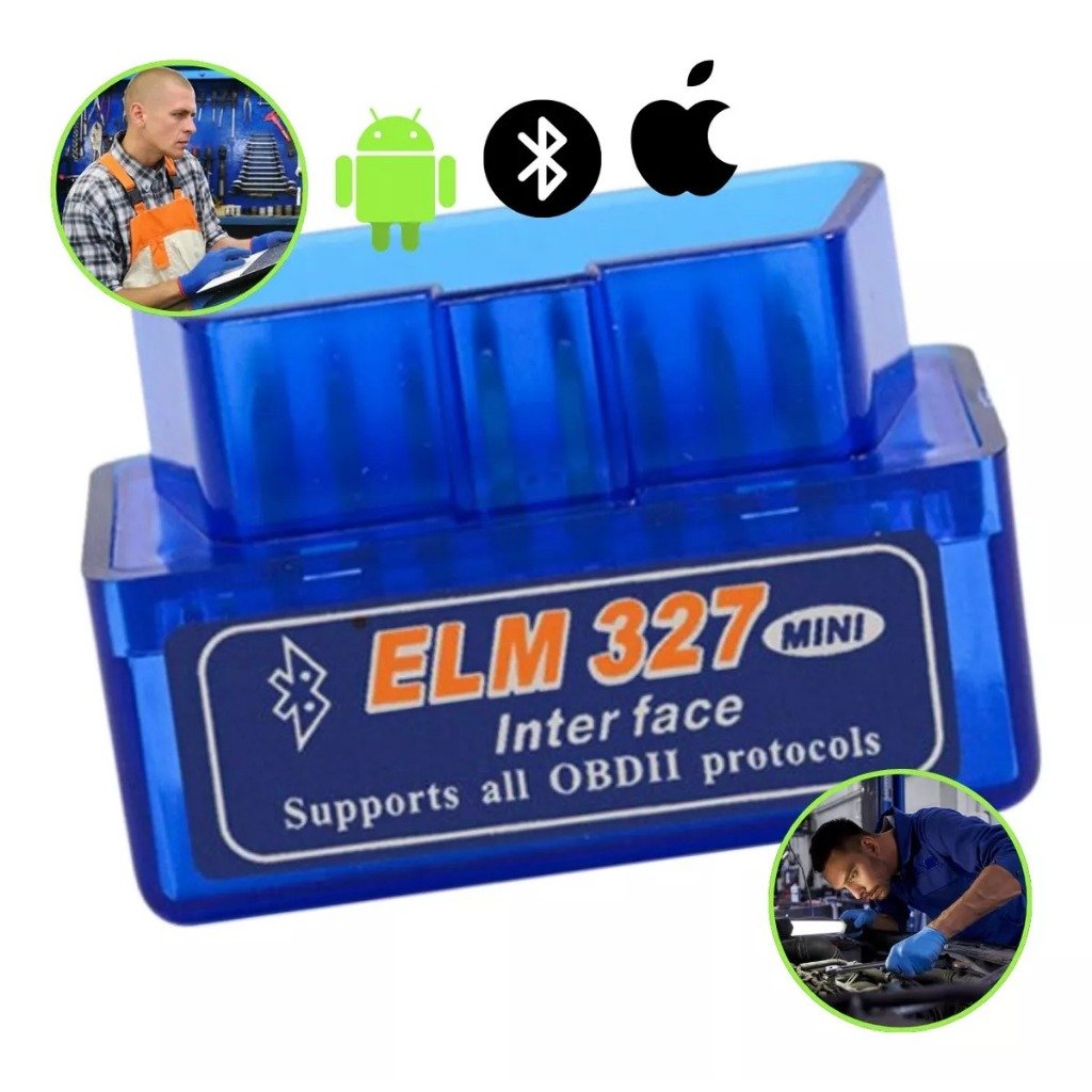 Scanner Automotivo Bluetooth OBD2 Android iOS EML 327 Versao 2.1Mini Scanner Scan Entrega Imediata