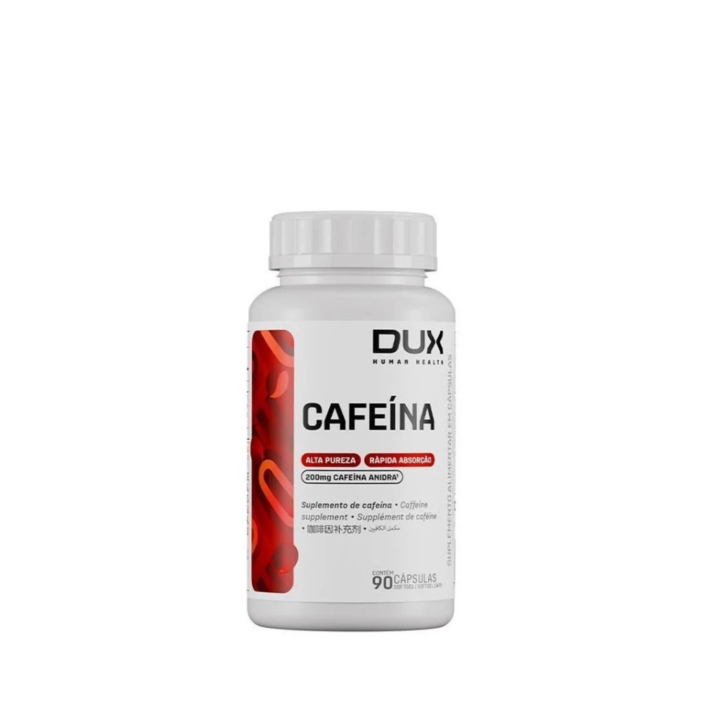 Cafeina Dux 90 Caps Original Energia e foco Envio Imediato