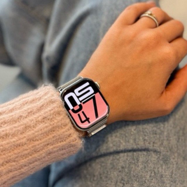 Smartwatch W10 MINI 38mm Pulseira De Silicone E Metal original-Envio Para São Paulo OZRJ