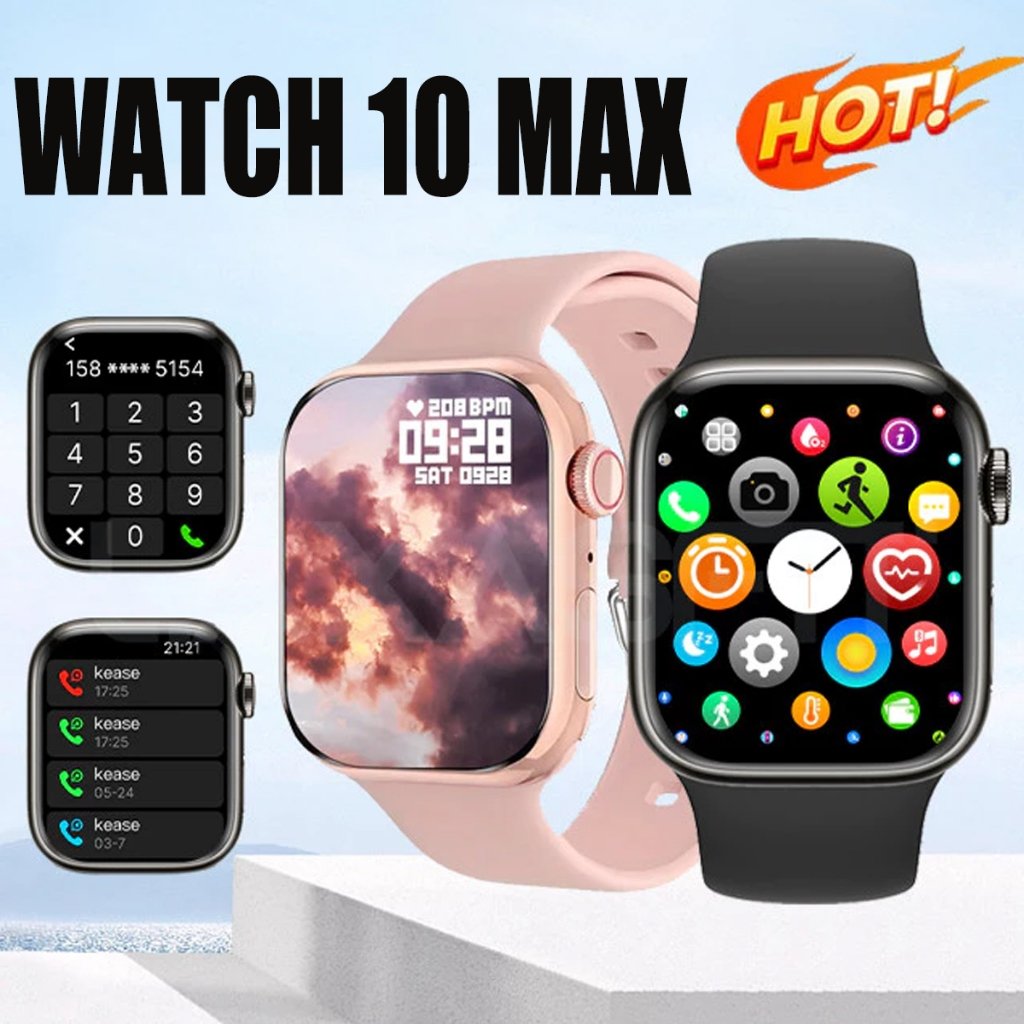 2025 Relogio Inteligente Smartwatch watch 10  max Chamadas Esportivo Masculino Feminino Android IOS
