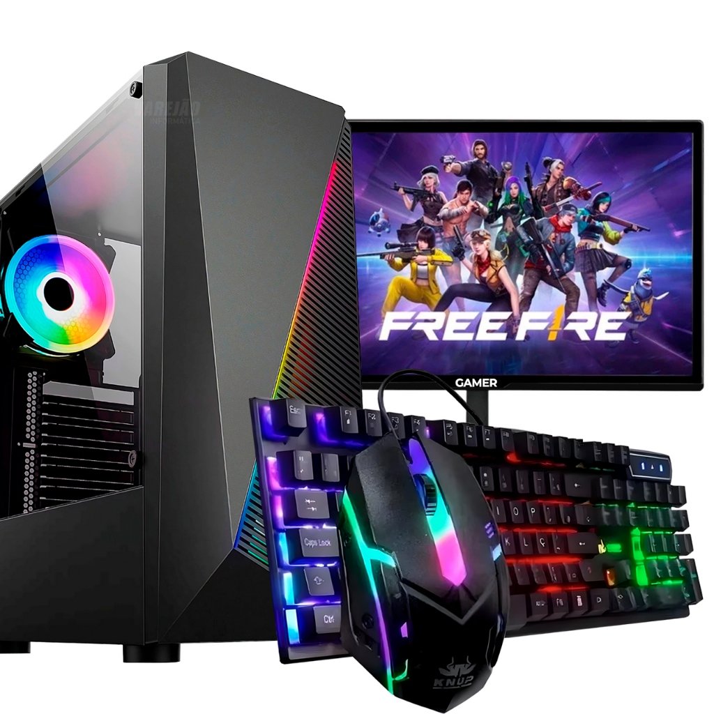 Cpu Gamer Barato I7 8gb Ssd 240gb + Wifi + GT 210 Nvidia