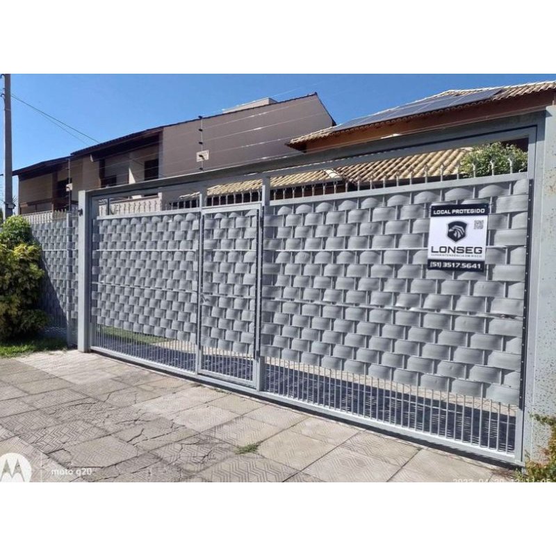 protetor de portão / Lona forro/protetor de grades para privacidade/ protetor fechamento de varanda/ privacidade piscina