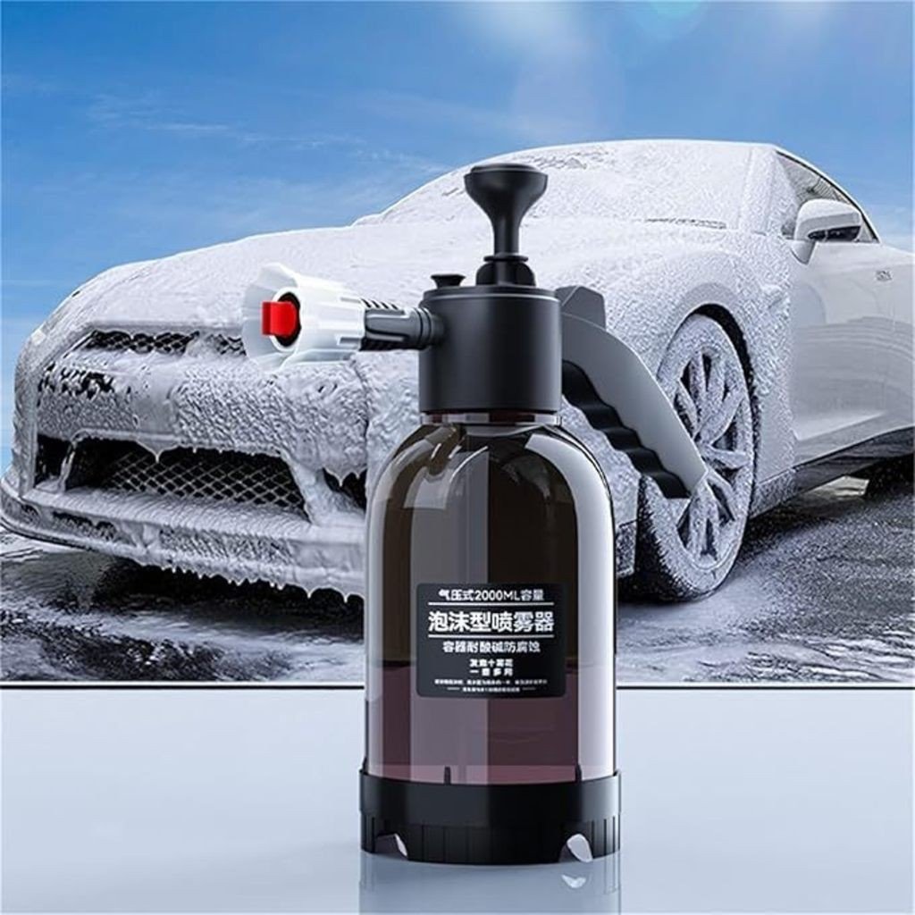 Snow Foam Manual E Pulverizador Híbrido Estética Automotiva 2 Litros Snowfoam Shampoozeira