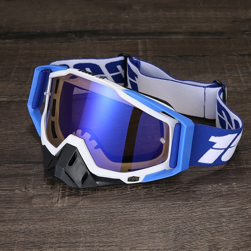 100% 336 óculos de motocross UV400 óculo de capacete esportivo oculos de moto para MTB ATV MX motocicleta enduro corrida