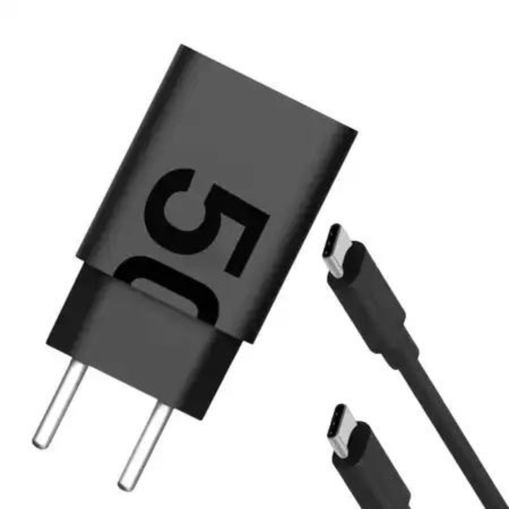 Carregador Celular Turbo Tipo C 50w Fonte + Cabo Tipo C Universal