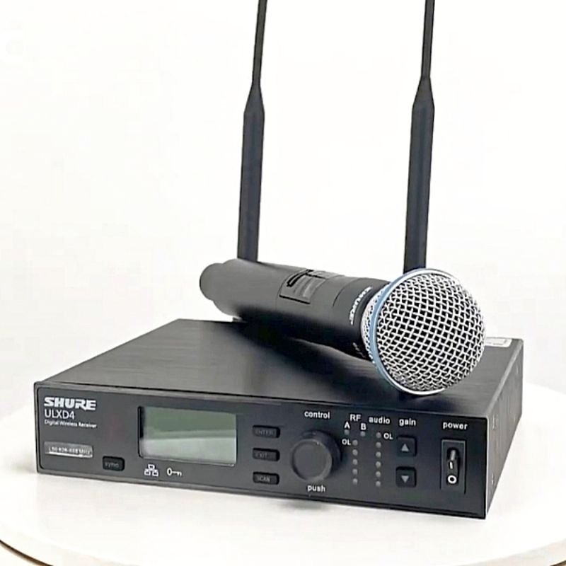 Microfone Shure ULXD4 Beta 58a