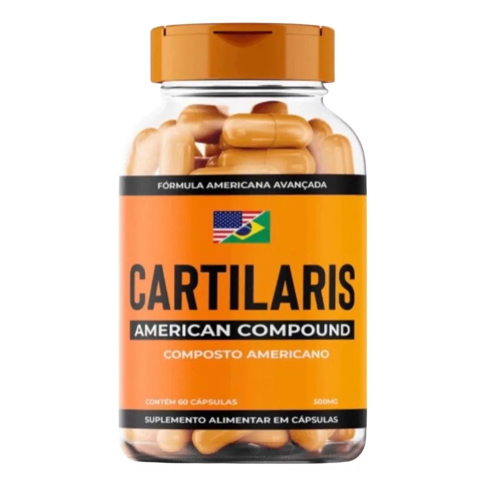 1x Cartilaris Original 60 Cápsulas - Envio Imediato
