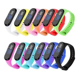 Atacado KIT Com 5-20 Relógios M4 Revenda  Digital Aprova de Agua Led