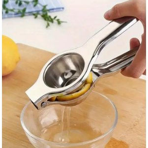 Espremedor Chef Gourmet De Limão Aço Inox Maciço Super Forte