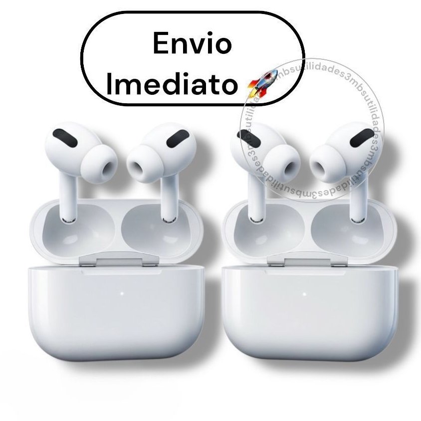 KIT 2  Fones de Ouvido Sem Fio e Cancelamento De Ruídos Bluetooth Função de Toque Play e Pause