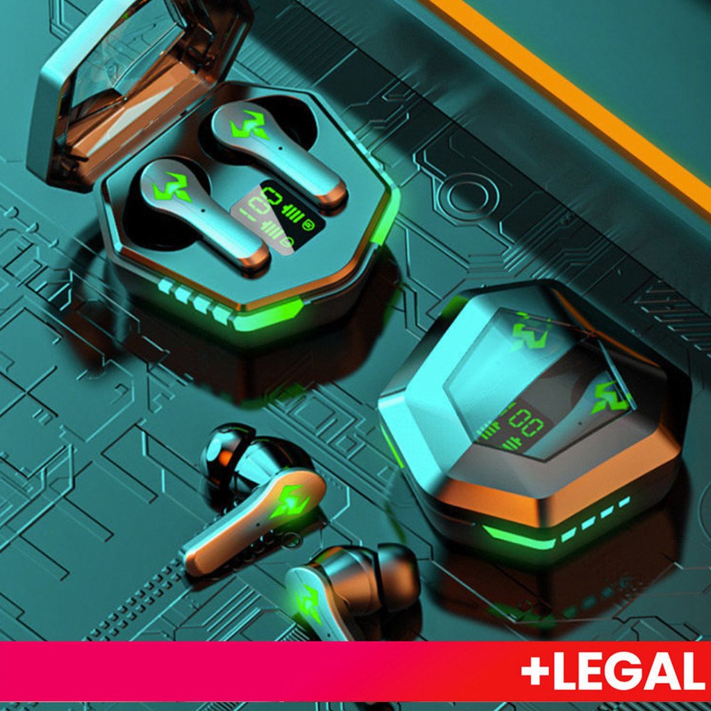 N35 W11 TWS Fones De Ouvido Sem Fio Bluetooth 5.2 Gamer Modo Duplo Deslocamento 8D Jogo De Música Estéreo Com Microfone