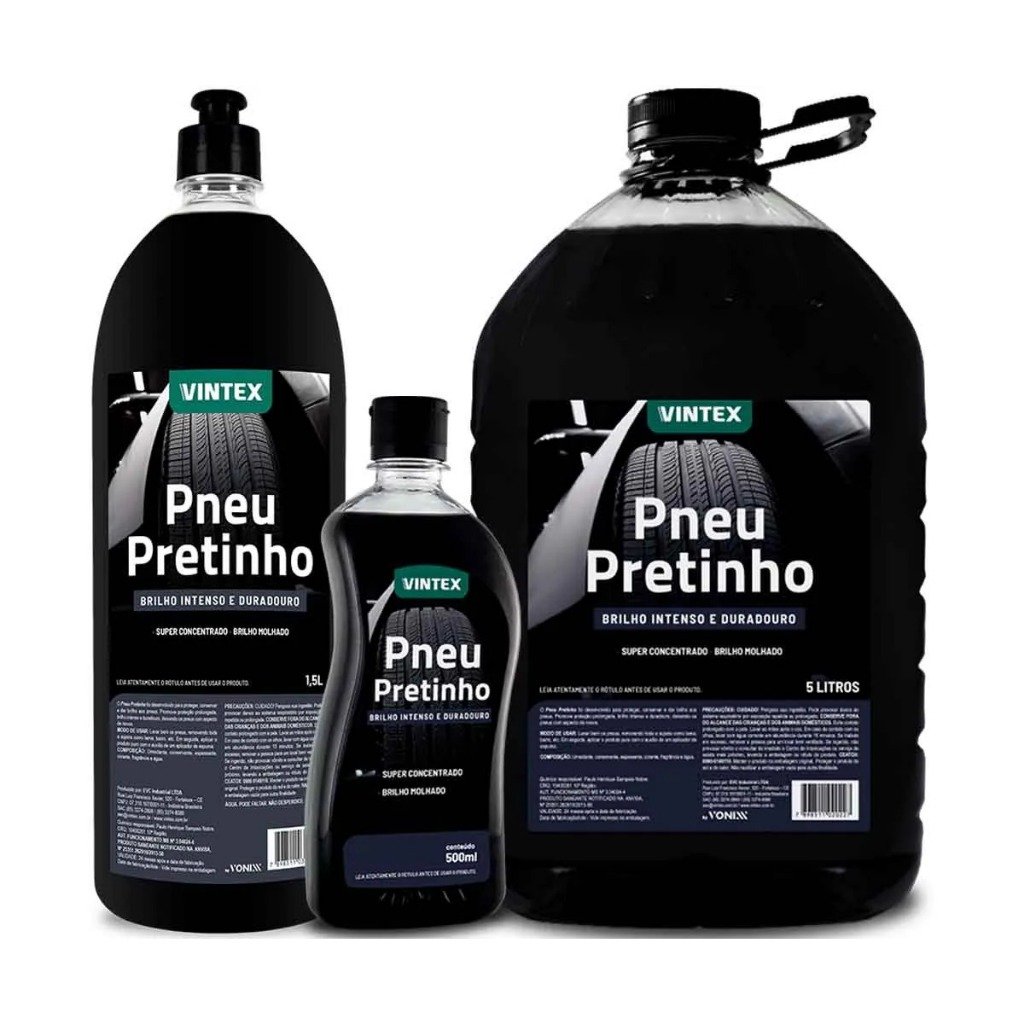 PRETINHO PNEU VINTEX VONIXX PRETEADOR CARRO MOTO CAMINHÃO VAN -  LEIA O ANUNCIO !
