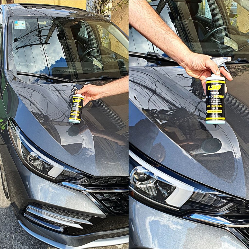 Cera Cristalizadora L3D Espelhamento Fácil