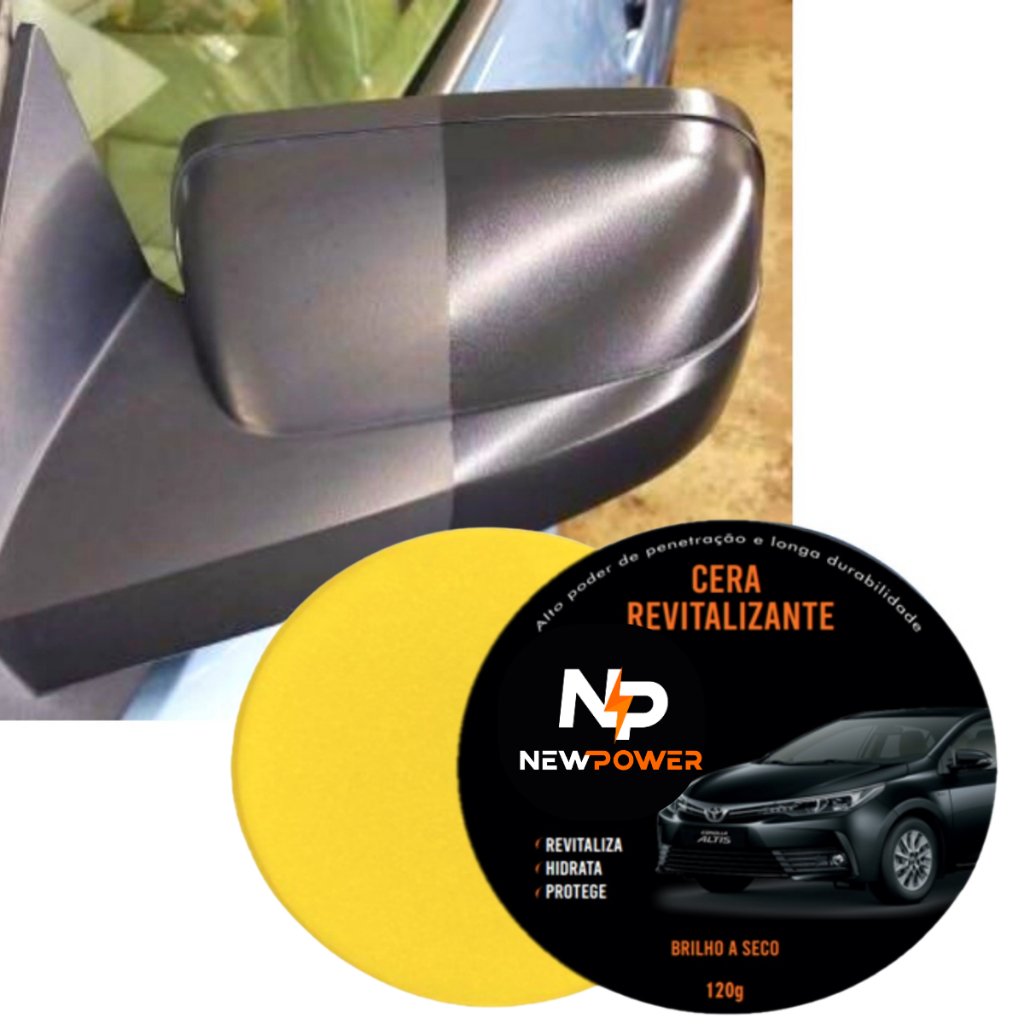 Revitalizadora de Plástico New Power Oficial Cera