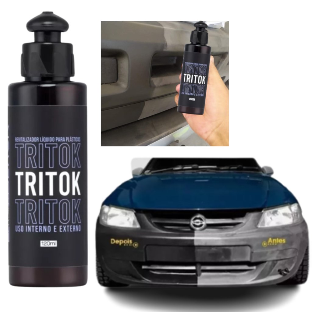 Revitalizador de Plásticos TRITOK - Restaurax tudo