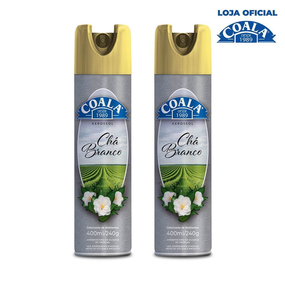 Kit Coala 2 Aerossol - Chá Branco