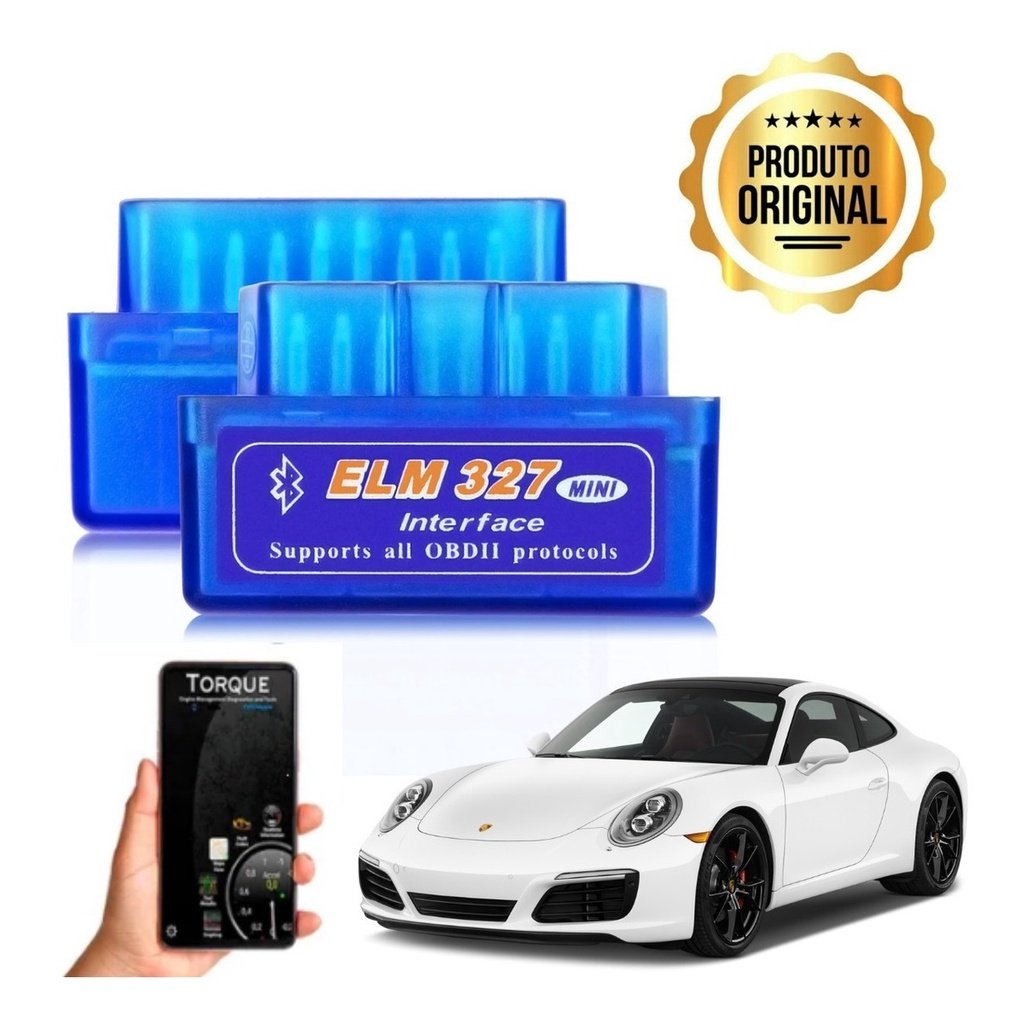 Scanner Automotivo Bluetooth Obd2 Android EML 327 - Pronta Entrega - Mini Scanner