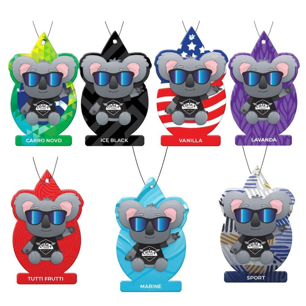 Cheirinho De Carro Odorizante Automotivo Coala Auto Folhinha - Perfume