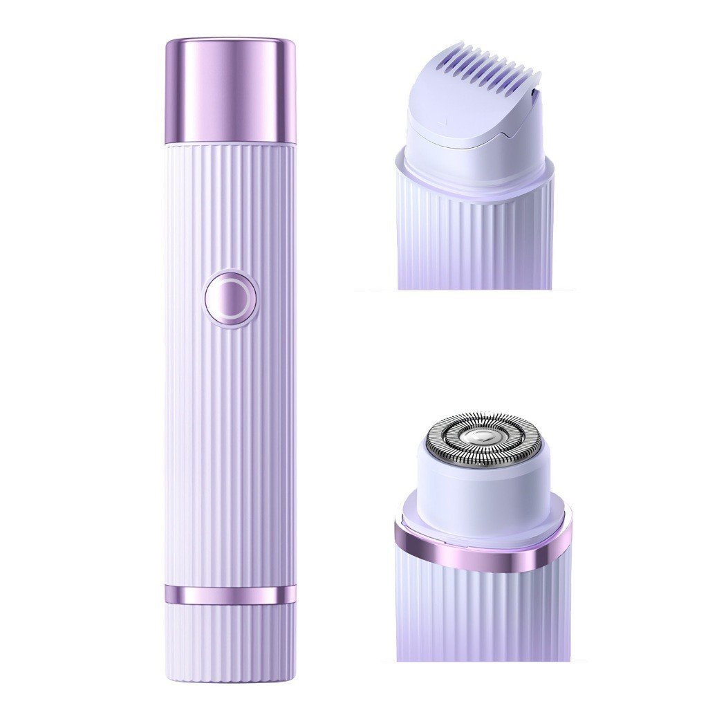 Depilador Removedor de Pelos Facial e Corporal – Sem Fio Recarregável Portátil Indolor