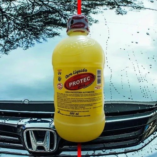 Cera Líquida Carnaúba Tok Final Brilho 500ml Protec Plus