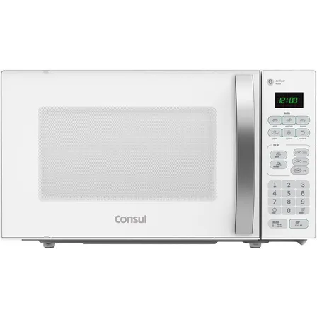 Micro Ondas 20 Litros 10 Níveis De Potência Cma20bb Consul Cor Branco 127v