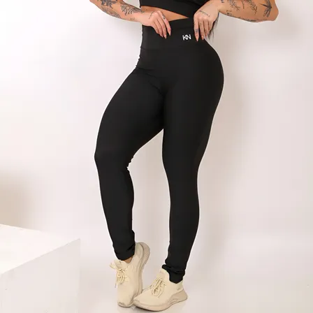 Calça Legging Fitness Zero Transparência Cintura Alta Koenig