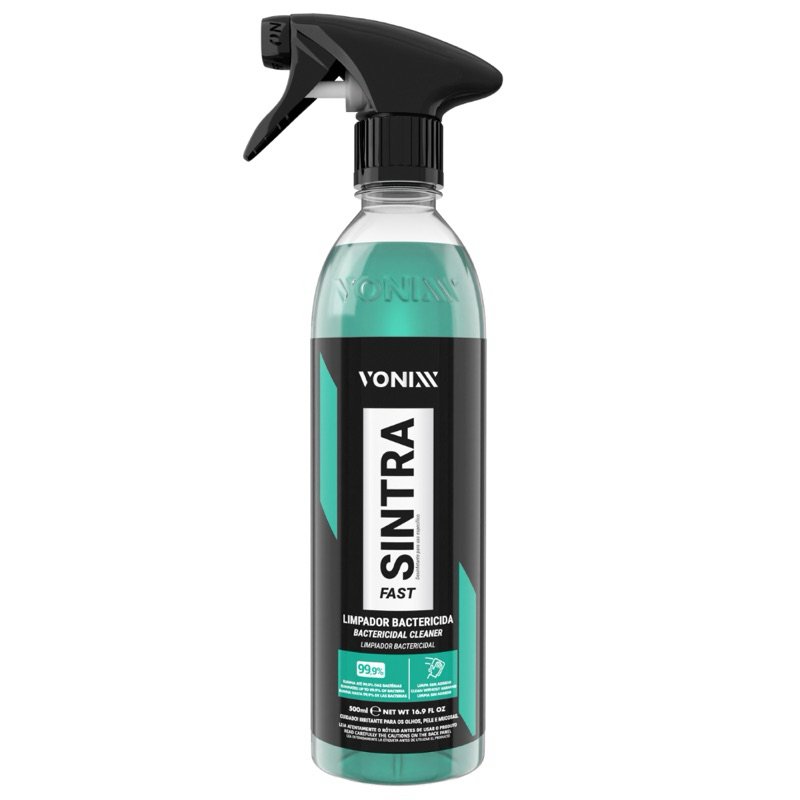 Sintra Fast Vonixx - Limpeza Interna De Veículos Painel E Plásticos Bactericida  500ml