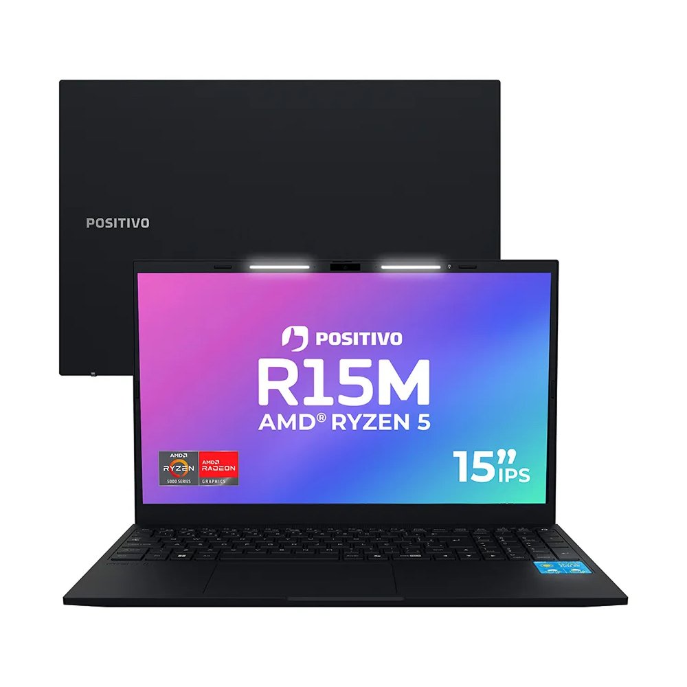 Notebook Positivo Vision R15m Amd Ryzen 5 16gb 512gb Ssd W11