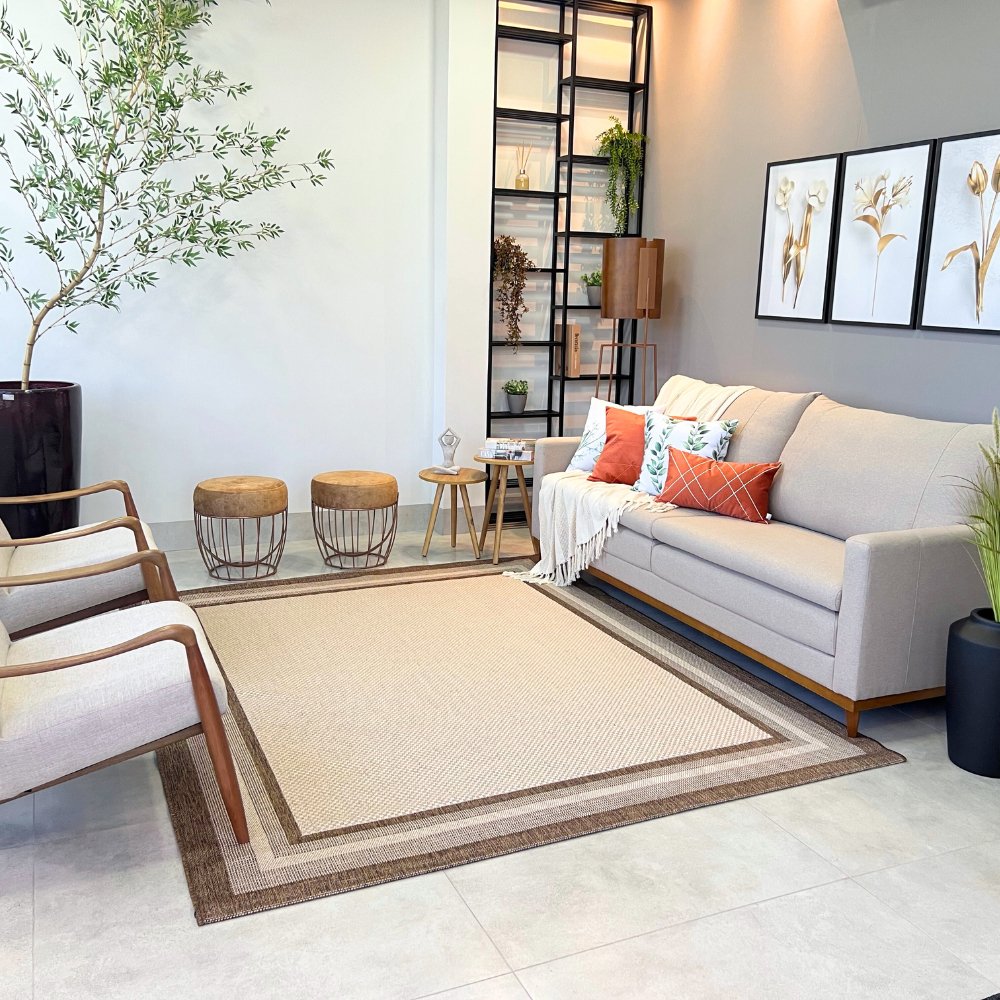 Tapete Sala Eco Nature 300x250cm Moldura J Serrano