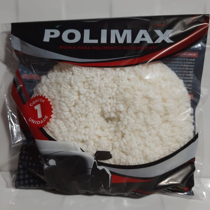 BOINA DUPLA FACE  5" PARA POLIMENTO - POLIMAX