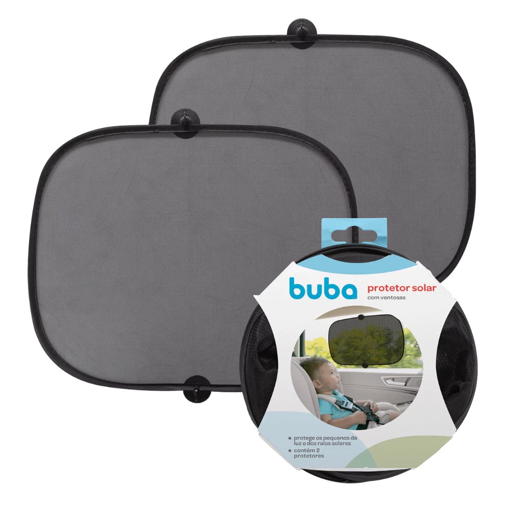 haosin Kit De 2 Protetores Solares Buba Para Carros