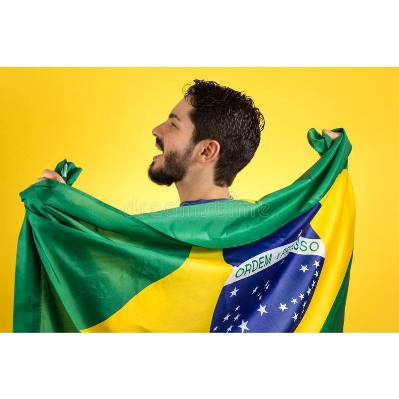 Bandeira do Brasil Grande 1,5mt X  90cm  60cm X 90cm Dupla Face