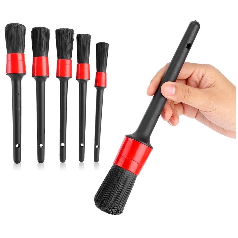 Pincel limpeza automotiva detalhamento kit 5 peças ou 1 pincel