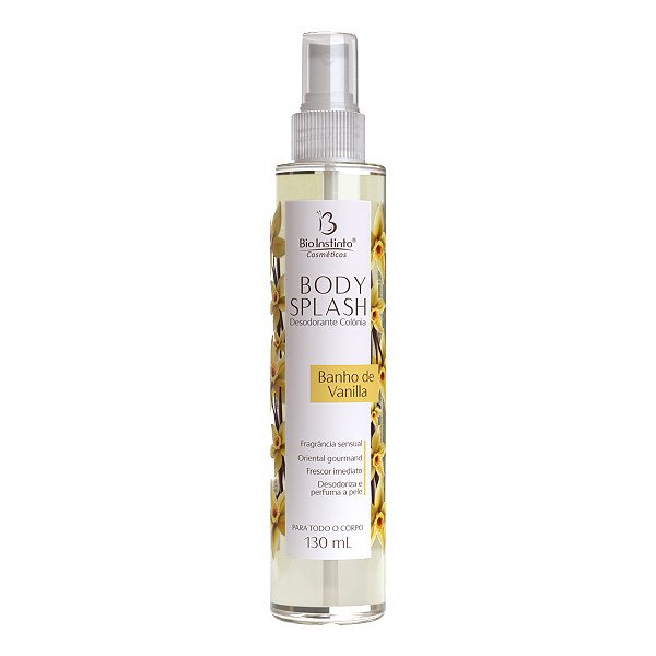 Desodorante Body Splash Banho de Vanilla 130ml - Bio Instinto