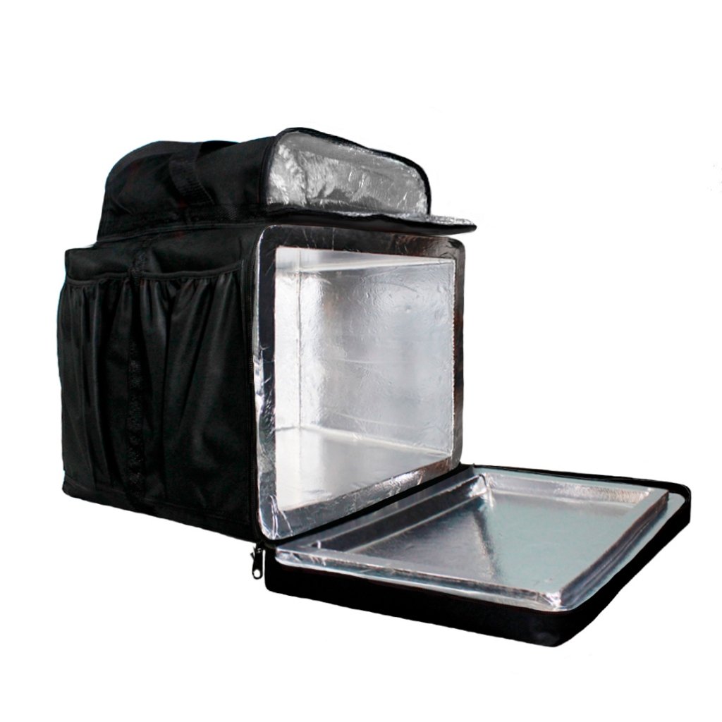 Bolsa Bag Mochila Motoboy 45L com Isopor Laminado Ifood