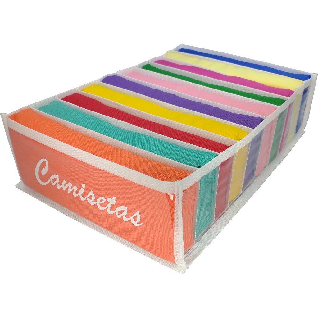 Colmeia Organizadora para Camisetas  01/03/04/05/10 Unid - PROMOÇÃO / Organizador tamanho "G"  - Comprei Organizei!